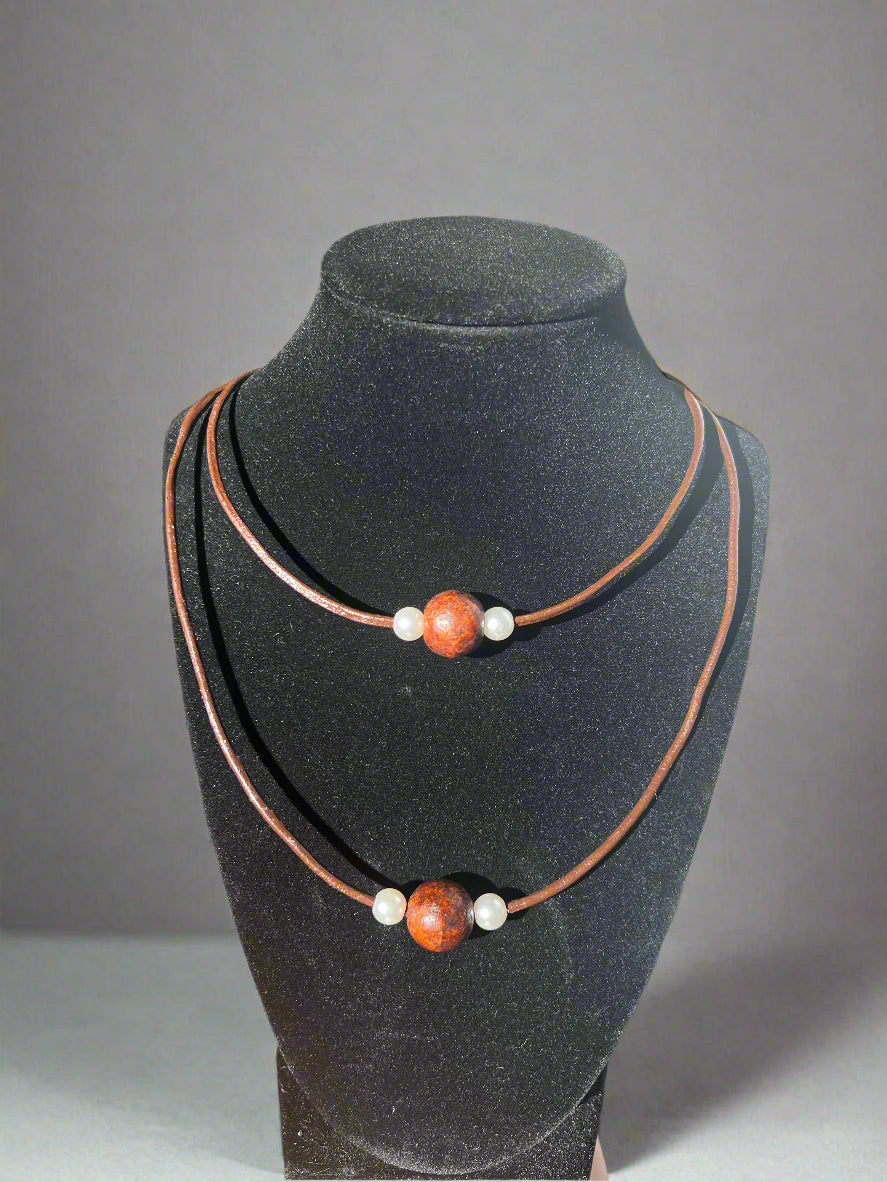 Simple Leather Necklace