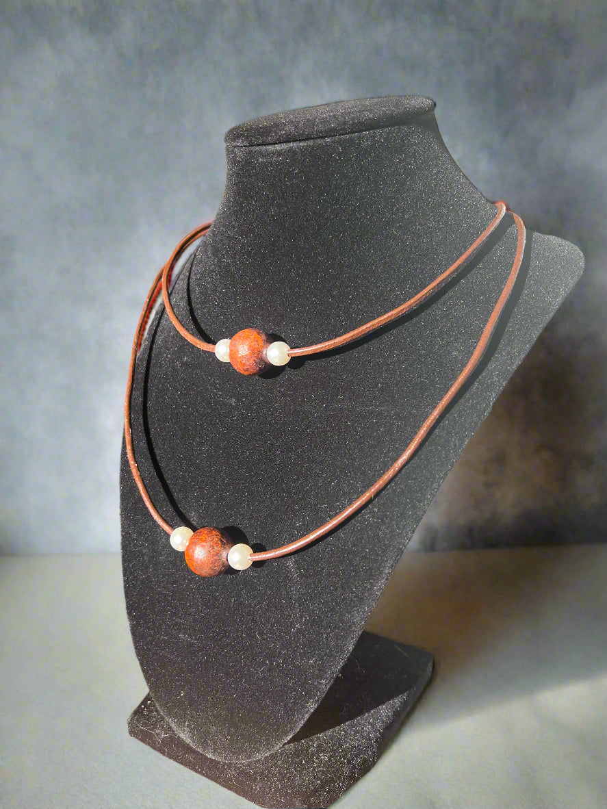 Simple Leather Necklace